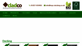 What Wpc-decking.co.uk website looked like in 2018 (5 years ago)