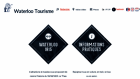 What Waterloo-tourisme.com website looked like in 2018 (5 years ago)