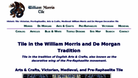 What Williammorristile.com website looked like in 2018 (5 years ago)