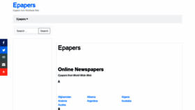 What W3epapers.com website looked like in 2018 (5 years ago)
