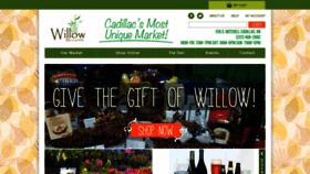 What Willowmercantile.com website looked like in 2018 (5 years ago)