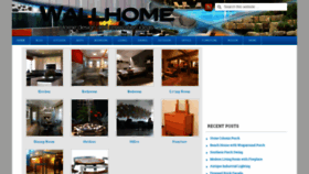 What Wallhome.net website looked like in 2018 (5 years ago)