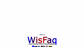 What Wisfaq.nl website looked like in 2018 (5 years ago)