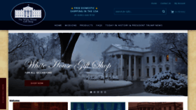 What Whitehousegiftshop.com website looked like in 2018 (5 years ago)