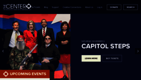 What Washingtoncenter.org website looked like in 2018 (5 years ago)