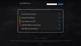 What World4ufree.cc website looked like in 2018 (5 years ago)