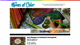 What Waves-of-color.com website looked like in 2018 (5 years ago)