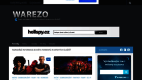 What Warezo.cz website looked like in 2018 (5 years ago)