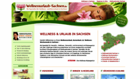 What Wellnessurlaub-sachsen.de website looked like in 2018 (5 years ago)