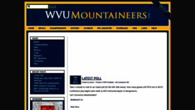What Wvumountaineers.net website looked like in 2018 (5 years ago)