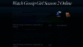 What Watch-gossipgirl-season2.blogspot.com website looked like in 2018 (5 years ago)
