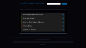 What Watch-movies-online.tv website looked like in 2018 (5 years ago)