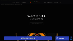 What Warclanita.net website looked like in 2018 (5 years ago)
