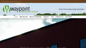 What Waypointcommunity.com website looked like in 2018 (5 years ago)