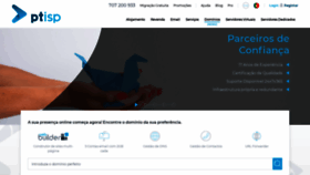 What Webserver.pt website looked like in 2018 (5 years ago)