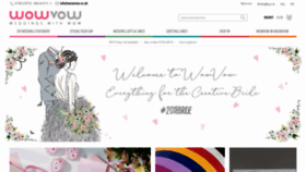 What Wowvow.co.uk website looked like in 2018 (5 years ago)