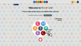 What Wordhub.com website looked like in 2018 (5 years ago)