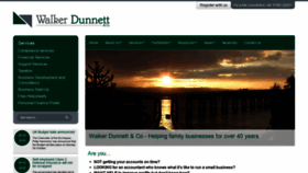 What Walkerdunnett.co.uk website looked like in 2018 (5 years ago)