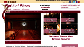 What Worldofwinesonline.com website looked like in 2018 (5 years ago)