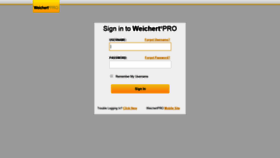 What Weichertpro.com website looked like in 2018 (5 years ago)