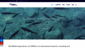 What Worldwideaquaculture.com website looked like in 2018 (5 years ago)