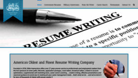 What Writeimpressionsresumes.com website looked like in 2018 (5 years ago)