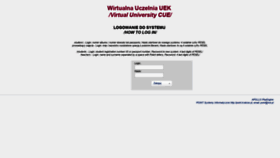 What Wd.uek.krakow.pl website looked like in 2018 (5 years ago)