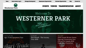 What Westernerpark.ca website looked like in 2018 (5 years ago)