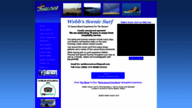 What Webbsscenicsurf.com website looked like in 2018 (5 years ago)