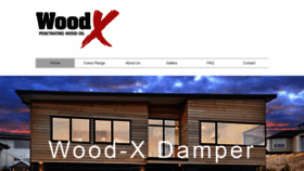 What Wood-x.co.nz website looked like in 2018 (5 years ago)