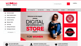 What Womensebookstore.com website looked like in 2018 (5 years ago)