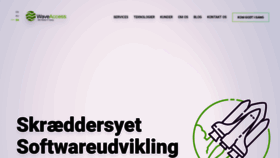 What Waveaccess.dk website looked like in 2018 (5 years ago)
