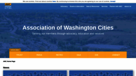 What Wacities.org website looked like in 2018 (5 years ago)