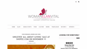What Woman-elanvital.com website looked like in 2018 (5 years ago)