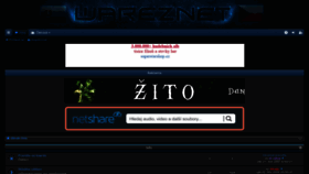 What Wareznet.cz website looked like in 2018 (5 years ago)