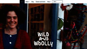 What Wildandwoollyshop.co.uk website looked like in 2018 (5 years ago)
