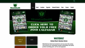 What Wastebuilt.com website looked like in 2018 (6 years ago)