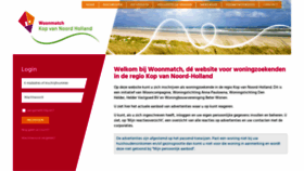 What Woonmatchkopnh.nl website looked like in 2018 (5 years ago)