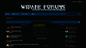 What Widane.com website looked like in 2018 (5 years ago)