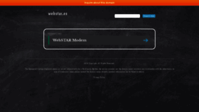 What Webstar.es website looked like in 2018 (5 years ago)