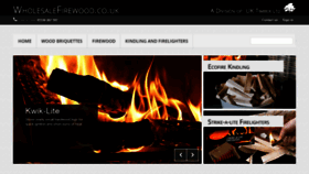 What Wholesalefirewood.co.uk website looked like in 2018 (5 years ago)