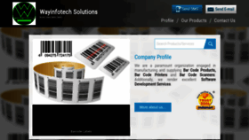 What Wayinfotechsoftware.com website looked like in 2018 (6 years ago)