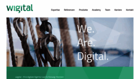 What Wigital.de website looked like in 2018 (5 years ago)