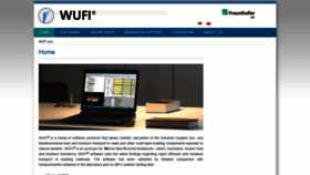What Wufi.de website looked like in 2018 (5 years ago)