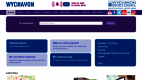 What Wychavon.gov.uk website looked like in 2018 (5 years ago)