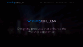 What Whiteleysolutions.com website looked like in 2018 (5 years ago)