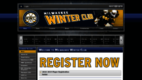 What Winterclub.com website looked like in 2018 (5 years ago)