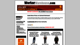 What Workerwarehouse.com website looked like in 2018 (5 years ago)