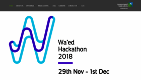 What Waed.net website looked like in 2018 (6 years ago)