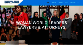 What Womenworldleaders.org website looked like in 2018 (5 years ago)